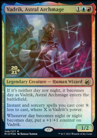 Vadrik, Astral Archmage [Innistrad: Midnight Hunt Prerelease Promos] | Enigma On Main