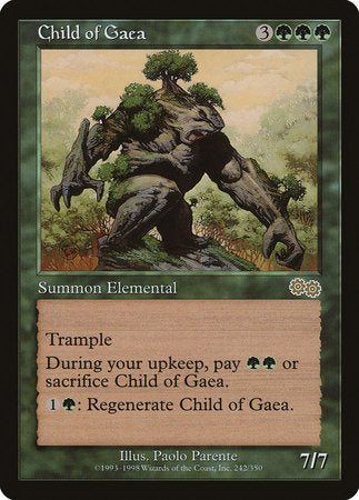 Child of Gaea [Urza's Saga] | Enigma On Main