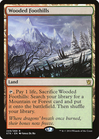 Wooded Foothills [Khans of Tarkir] | Enigma On Main