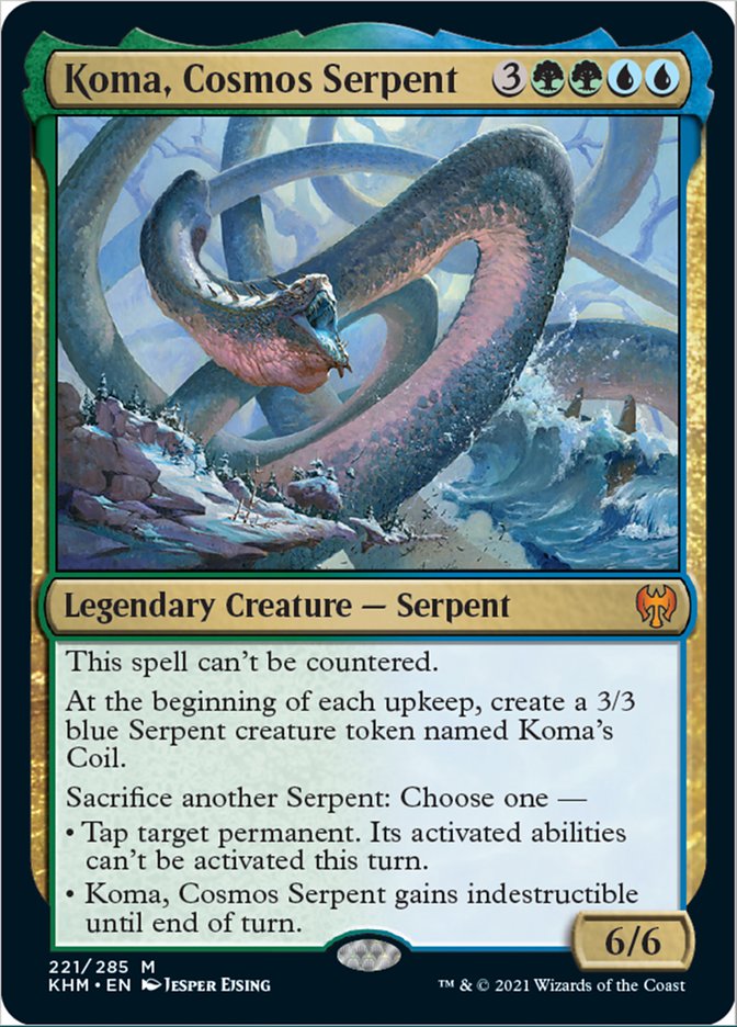 Koma, Cosmos Serpent [Kaldheim] | Enigma On Main