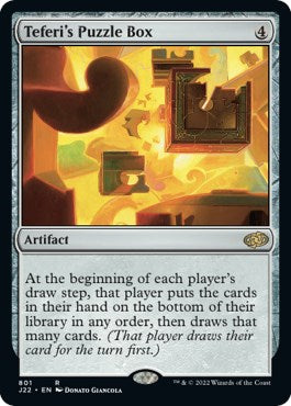 Teferi's Puzzle Box [Jumpstart 2022] | Enigma On Main