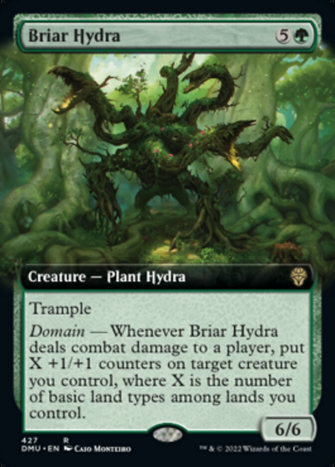 Briar Hydra (Extended Art) [Dominaria United] | Enigma On Main