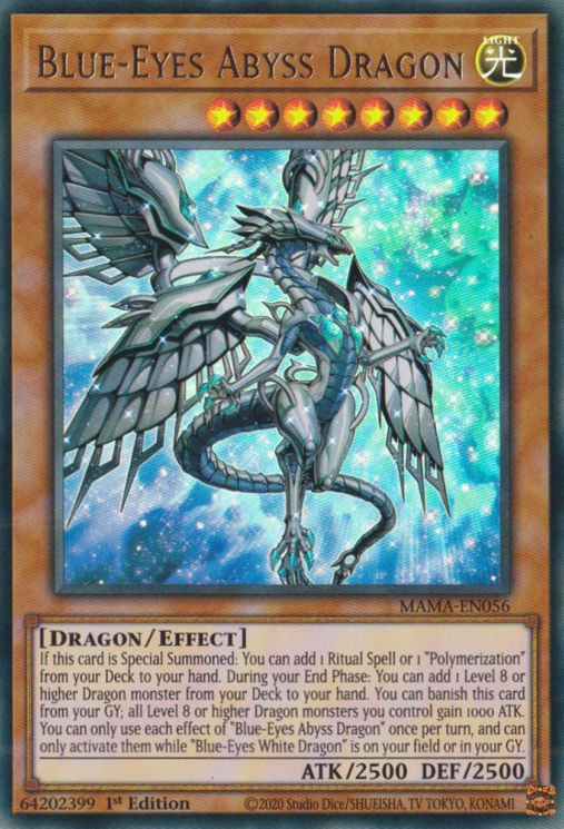 Blue-Eyes Abyss Dragon [MAMA-EN056] Ultra Rare | Enigma On Main