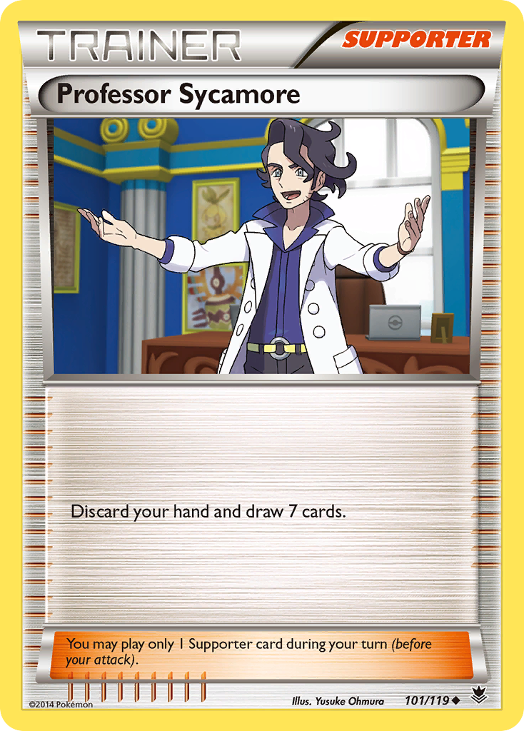 Professor Sycamore (101/119) [XY: Phantom Forces] | Enigma On Main