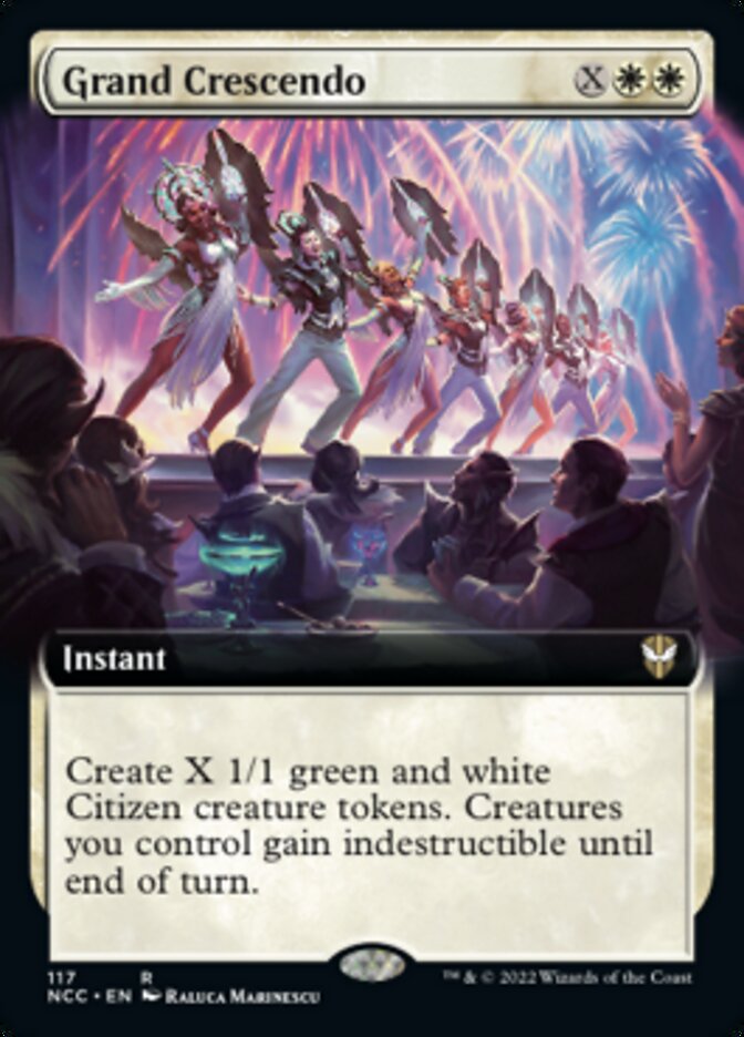 Grand Crescendo (Extended Art) [Streets of New Capenna Commander] | Enigma On Main