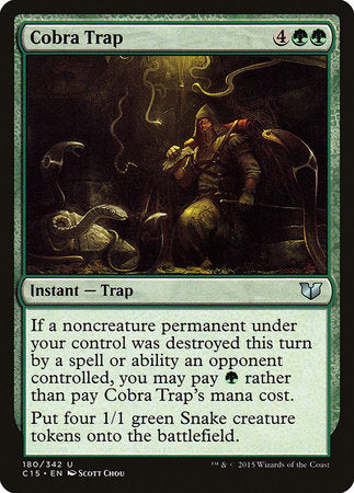 Cobra Trap [Commander 2015] | Enigma On Main