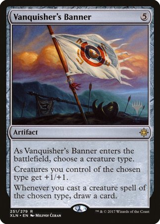 Vanquisher's Banner [Ixalan Promos] | Enigma On Main