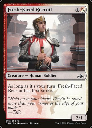 Fresh-Faced Recruit [Guilds of Ravnica] | Enigma On Main