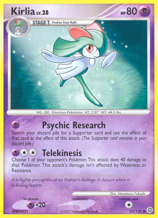 Kirlia (53/132) [Diamond & Pearl: Secret Wonders] | Enigma On Main