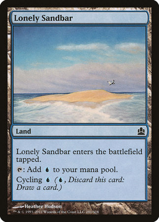 Lonely Sandbar [Commander 2011] | Enigma On Main