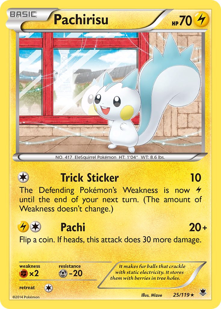 Pachirisu (25/119) [XY: Phantom Forces] | Enigma On Main