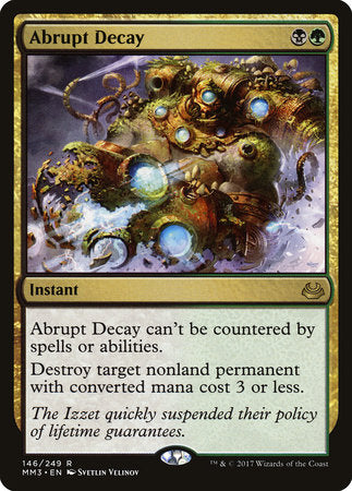 Abrupt Decay [Modern Masters 2017] | Enigma On Main