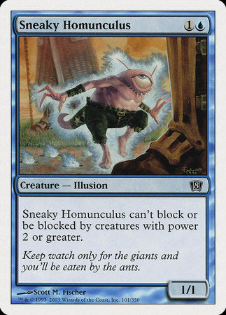 Sneaky Homunculus [Eighth Edition] | Enigma On Main