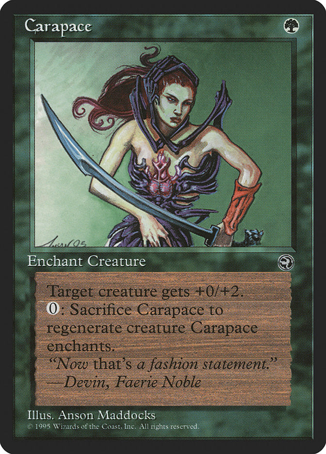 Carapace (Devin Flavor Text) [Homelands] | Enigma On Main