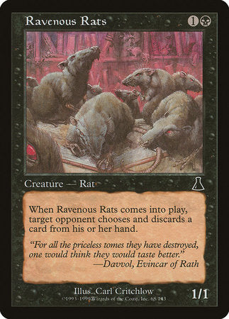 Ravenous Rats [Urza's Destiny] | Enigma On Main