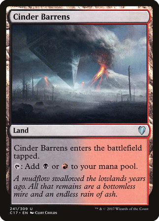 Cinder Barrens [Commander 2017] | Enigma On Main