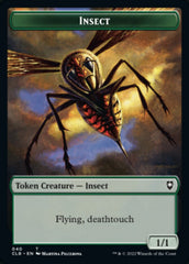 Spider // Insect Double-sided Token [Commander Legends: Battle for Baldur's Gate Tokens] | Enigma On Main