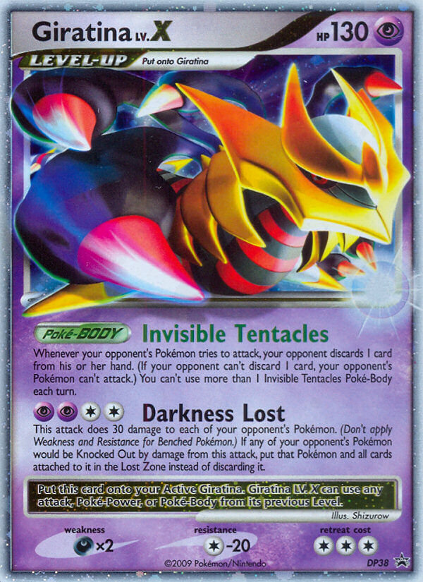 Giratina LV.X (DP38) [Diamond & Pearl: Black Star Promos] | Enigma On Main