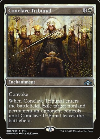 Conclave Tribunal [Guilds of Ravnica Promos] | Enigma On Main
