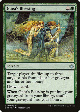 Gaea's Blessing [Duel Decks: Nissa vs. Ob Nixilis] | Enigma On Main