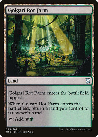 Golgari Rot Farm [Commander 2018] | Enigma On Main