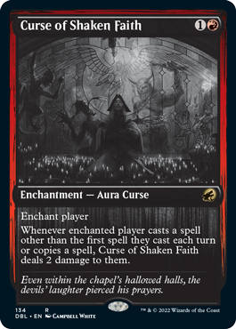 Curse of Shaken Faith [Innistrad: Double Feature] | Enigma On Main