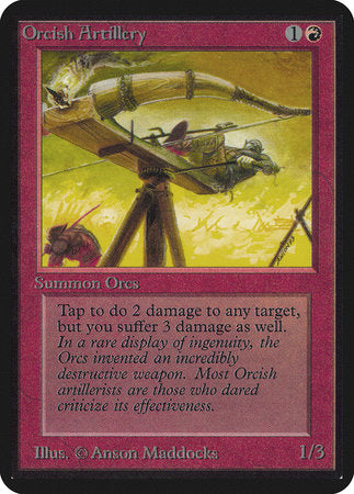 Orcish Artillery [Limited Edition Alpha] | Enigma On Main