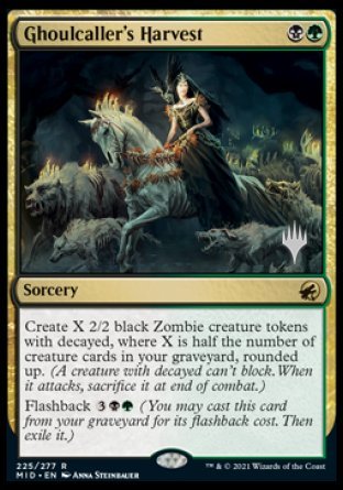 Ghoulcaller's Harvest (Promo Pack) [Innistrad: Midnight Hunt Promos] | Enigma On Main