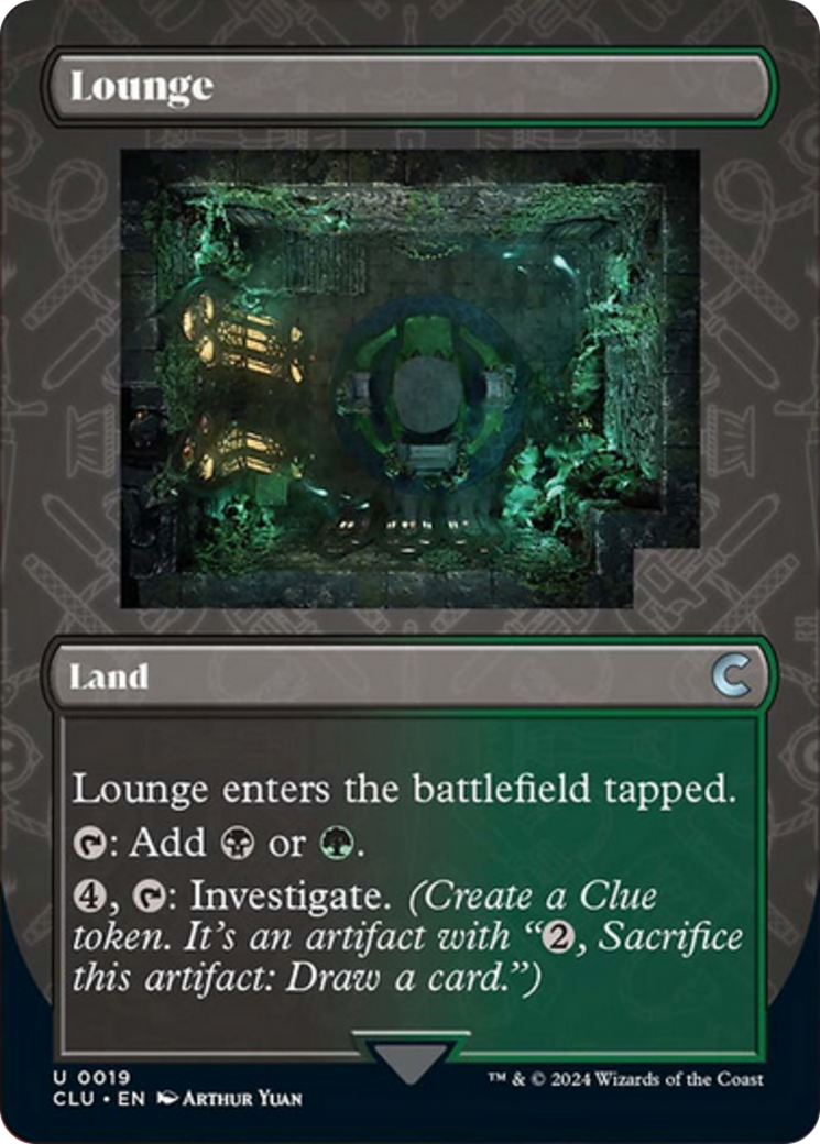 Lounge (Borderless) [Ravnica: Clue Edition] | Enigma On Main