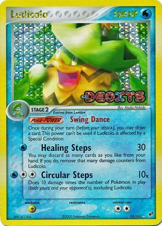 Ludicolo (10/107) (Stamped) [EX: Deoxys] | Enigma On Main