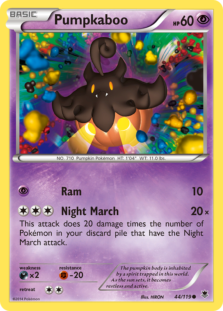 Pumpkaboo (44/119) [XY: Phantom Forces] | Enigma On Main