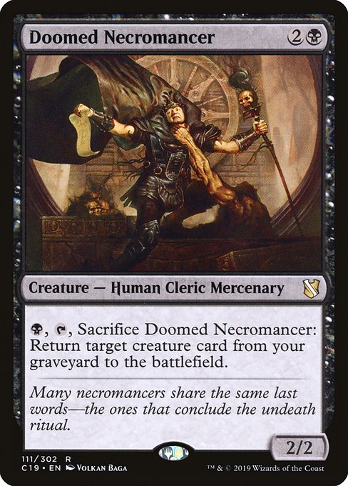 Doomed Necromancer [Commander 2019] | Enigma On Main