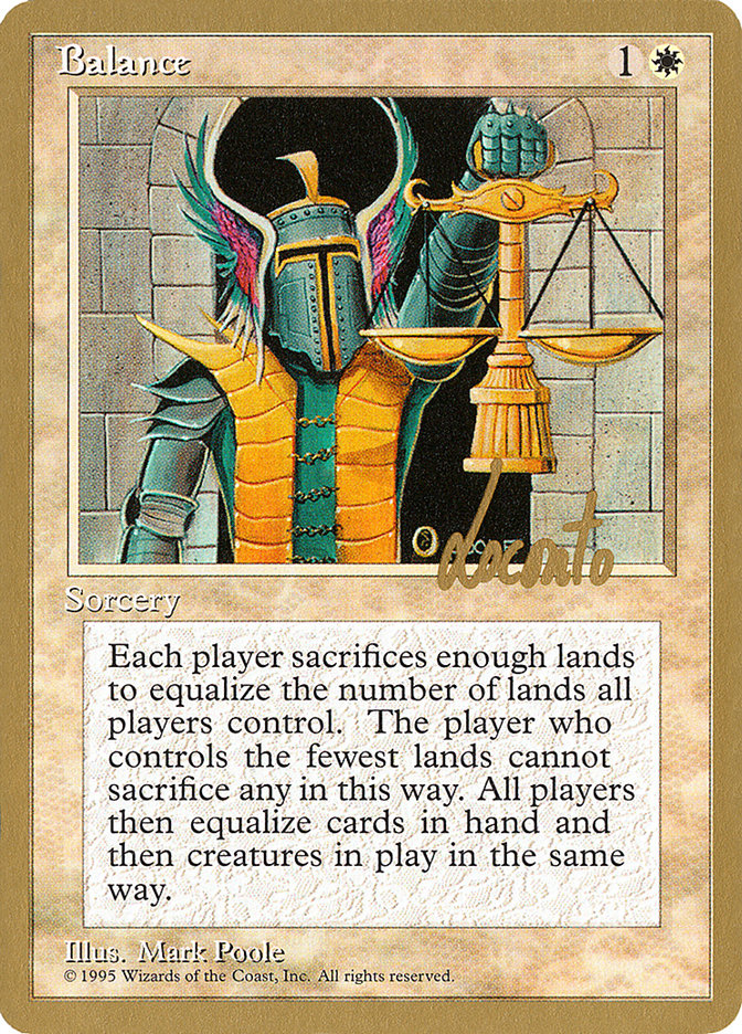 Balance (Michael Loconto) [Pro Tour Collector Set] | Enigma On Main