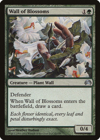 Wall of Blossoms [Planechase 2012] | Enigma On Main