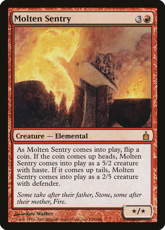 Molten Sentry [Ravnica: City of Guilds] | Enigma On Main