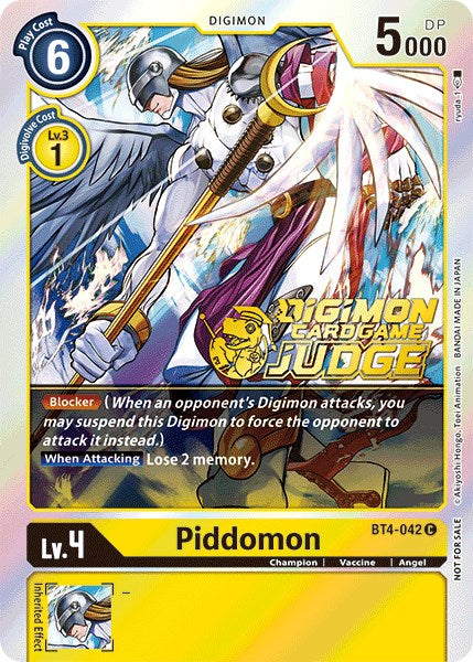 Piddomon [BT4-042] (Judge Pack 1) [Great Legend Promos] | Enigma On Main