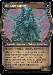 Throne of the Grim Captain // The Grim Captain (Showcase) [The Lost Caverns of Ixalan] | Enigma On Main