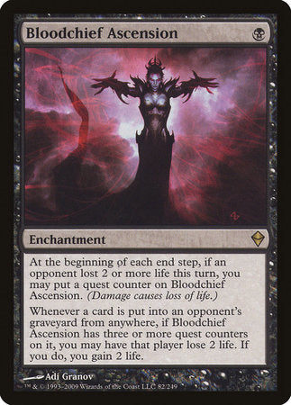 Bloodchief Ascension [Zendikar] | Enigma On Main