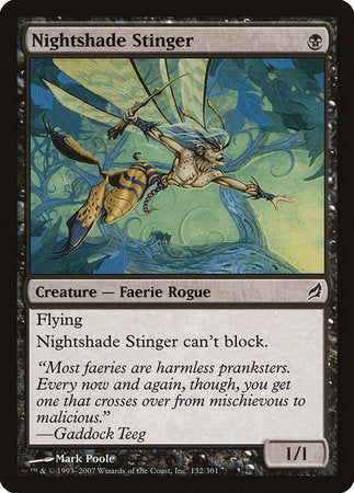 Nightshade Stinger [Lorwyn] | Enigma On Main