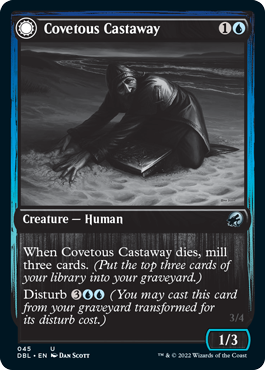 Covetous Castaway // Ghostly Castigator [Innistrad: Double Feature] | Enigma On Main