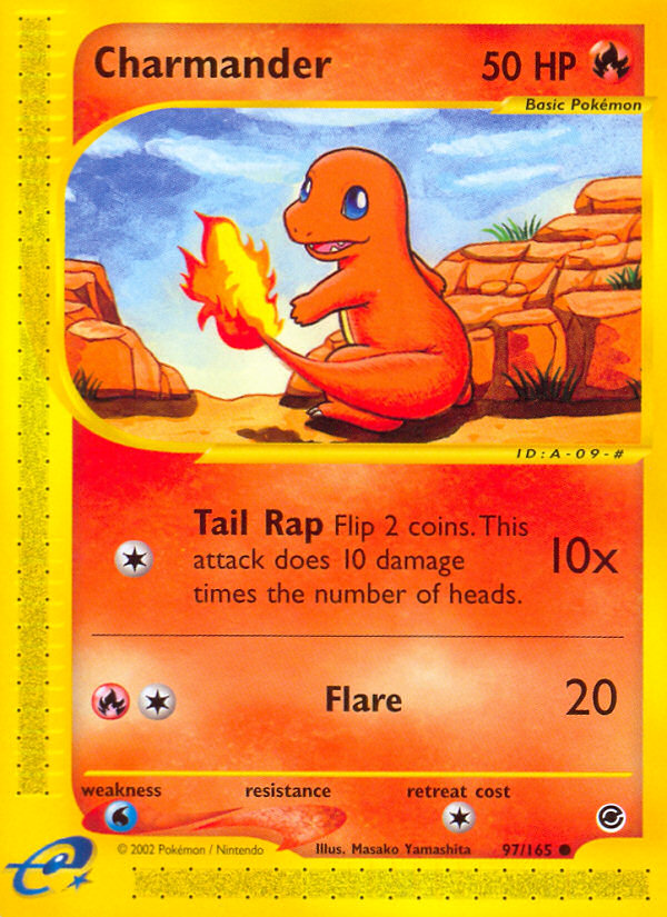 Charmander (97/165) [Expedition: Base Set] | Enigma On Main