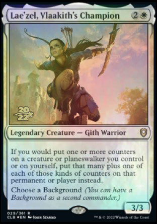 Lae'zel, Vlaakith's Champion [Commander Legends: Battle for Baldur's Gate Prerelease Promos] | Enigma On Main