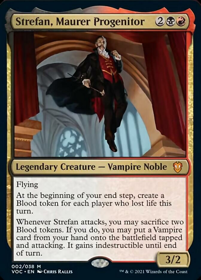 Strefan, Maurer Progenitor (Display Commander) [Innistrad: Crimson Vow Commander] | Enigma On Main