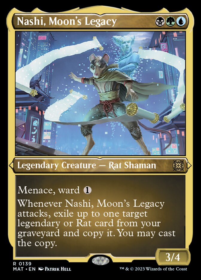 Nashi, Moon's Legacy (Foil Etched) [March of the Machine: The Aftermath] | Enigma On Main