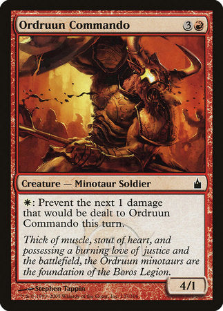 Ordruun Commando [Ravnica: City of Guilds] | Enigma On Main