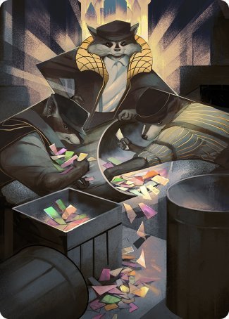 Masked Bandits Art Card [Streets of New Capenna Art Series] | Enigma On Main