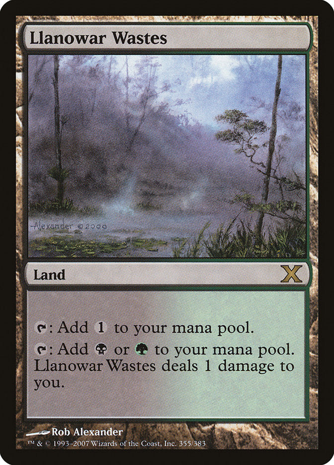 Llanowar Wastes [Tenth Edition] | Enigma On Main