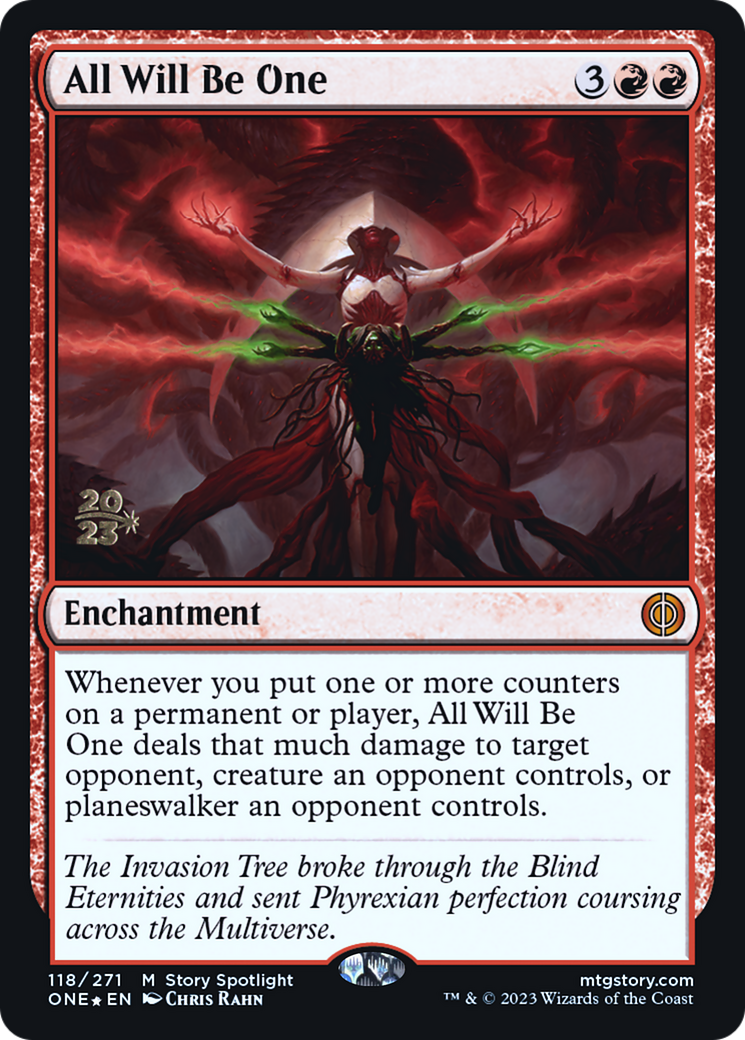 All Will Be One [Phyrexia: All Will Be One Prerelease Promos] | Enigma On Main