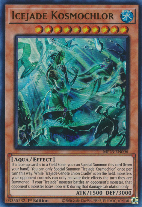 Icejade Kosmochlor [MP23-EN006] Ultra Rare | Enigma On Main