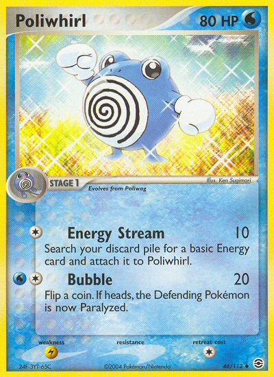 Poliwhirl (46/112) [EX: FireRed & LeafGreen] | Enigma On Main